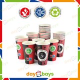 thumbnail of DayBays 2000 Stk. Kaffeebecher 12ozSlim/300ml Ø8cm " Coffee To Go Becher " Pappe mit PE-beschichtet