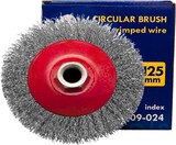 thumbnail of 3x Rundbürste 125mm gewellt Winkelschleifer
