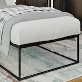 thumbnail of Metalen bed Scala zwart/200x100x46 cm