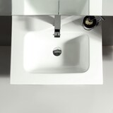 thumbnail of Alpenberger Badmöbel Waschbecken mit Unterschrank | Waschtisch mit Hochschrank und LED Badspiegel | Badezimmermöbel Waschbeckenunterschrank Badschrank