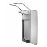thumbnail of TEMDEX® 119611 Desinfektionsmittel- & Seifen-Spender mit Armhebel - 1.000 ml, grau, Aluminium