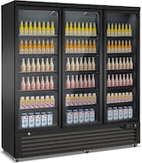 thumbnail of Gastro Flaschenkühlschrank Kühlschrank Gewerbekühlschrank 1530 L 1880x710x1997mm Schwarz