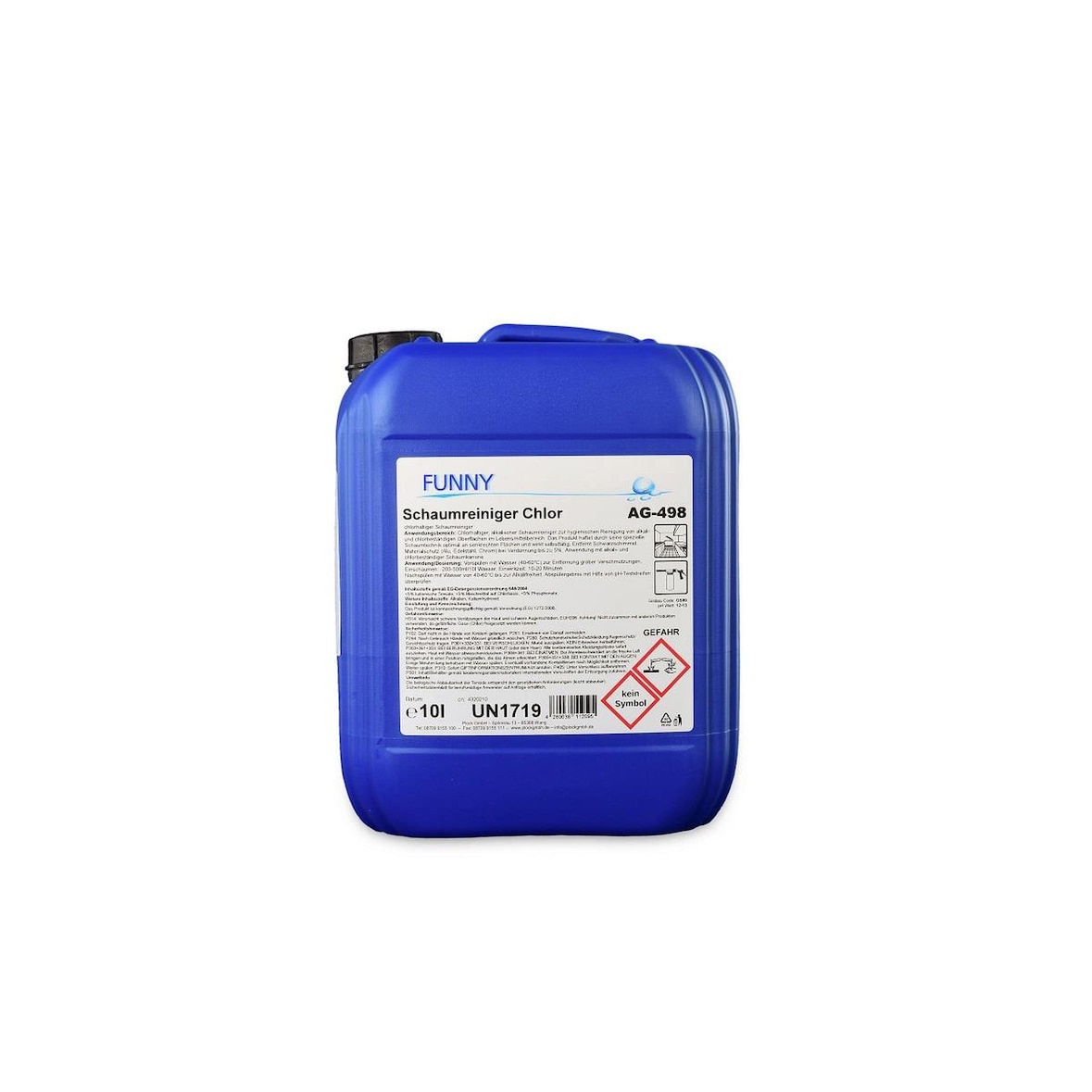 Schaumreiniger Funny - 2 x 10 L Kanister - hochkonzentriert - Allesreiniger