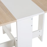 thumbnail of Klappbarer Esstisch, Beistelltisch für die Küche mit klappbaren Flügeln, platzsparend, modernes Design, 103 x 76 x 73,5 cm, Holz