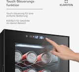 thumbnail of Klarstein Bovella 27 Duo+ Zweizonen-Weinkühlschrank 74l 27 Fl. Glastür Schwarz