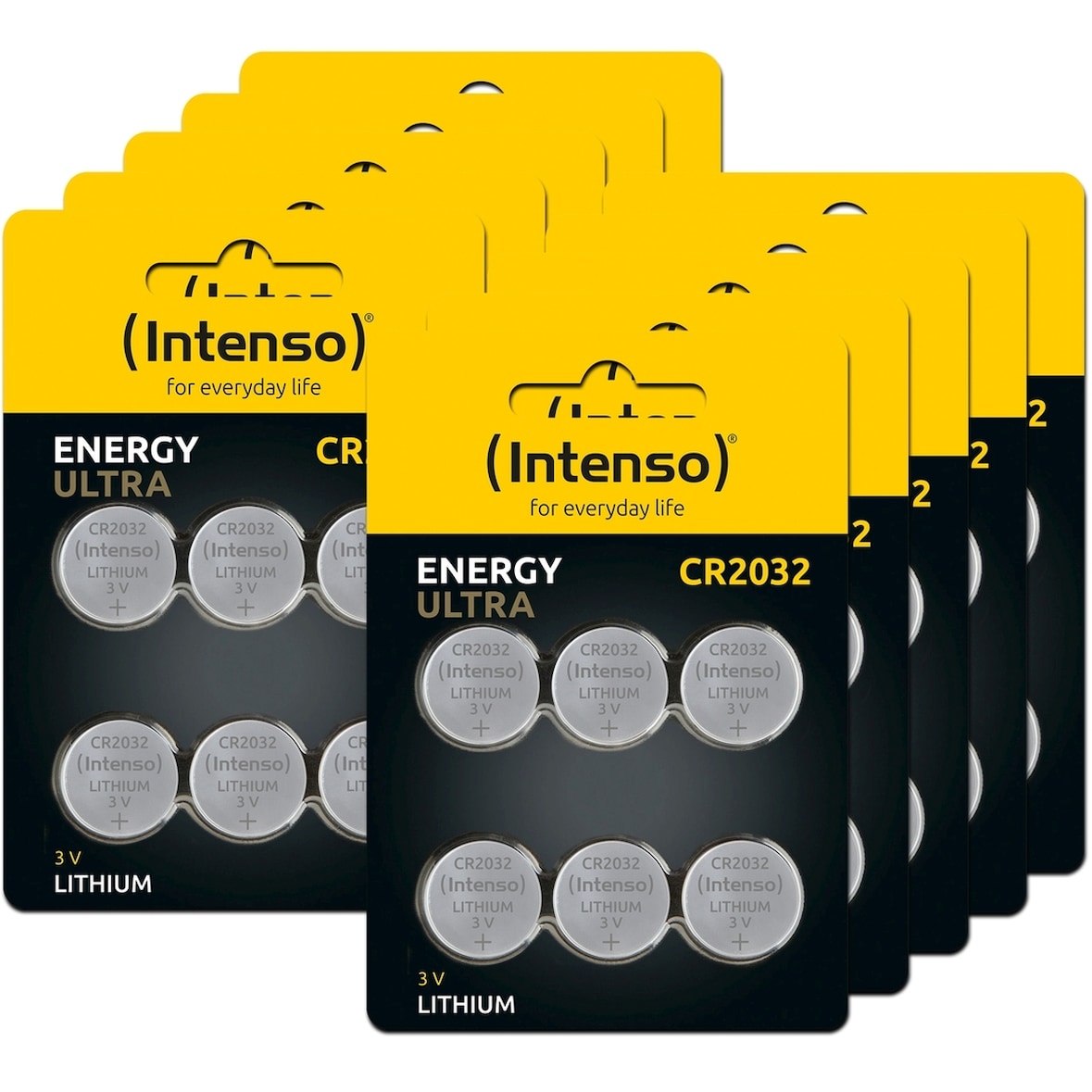 Intenso Lithium Knopfzellen Energy Ultra CR 2032 60er Pack