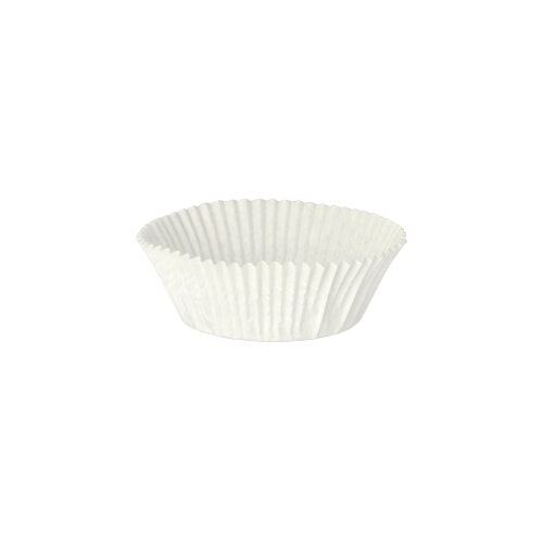 10.000 Backförmchen rund Ø 5 cm · 2,5 cm weiss