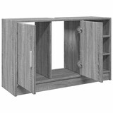 thumbnail of vidaXL Waschbeckenunterschrank Grau Sonoma 90x29x55 cm Holzwerkstoff