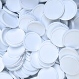thumbnail of Grootverpakking: CombiCraft kleinere blanco munten - wit - Ø23mm - 1000 stuks