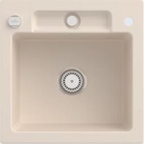 thumbnail of Villeroy&Boch Spülbecken, Küchenspüle Siluet 50 S Ivory 510x510mm, Unterschrankbreite 50cm