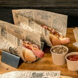 thumbnail of Bolsas Abiertas 2 Lados - Hot Dog 'Times' 34 G/M2 9+3X22 Cm Natural Perg. Antigrasas (500 unidades)