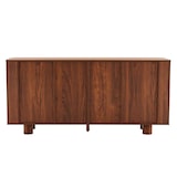 thumbnail of Scandinavisch dressoir met 4 deuren L160 cm donker hout