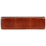 thumbnail of vidaXL Sitzbank Turnbock Braun 110 cm Echtleder und Massivholz Mango