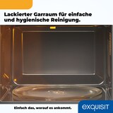 thumbnail of Exquisit Unterbau-Mikrowelle UMW 800G-3.1 Inox |  20 Liter Nutzinhalt | Timer | 1000 W Grilleistung| Inox