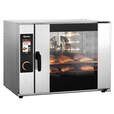 thumbnail of Heteluchtoven | 5 Niveaus (EN600x400) | Elektrisch | 30°C/250°C | 12.1kW (400V) | Bevochtiging (Automatisch) | Touchscreen | 980x900x730(h)mm