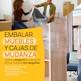 thumbnail of Film Transparente para Embalar 50cm x 300m estirables - SIDI (2 unds, Transparente)