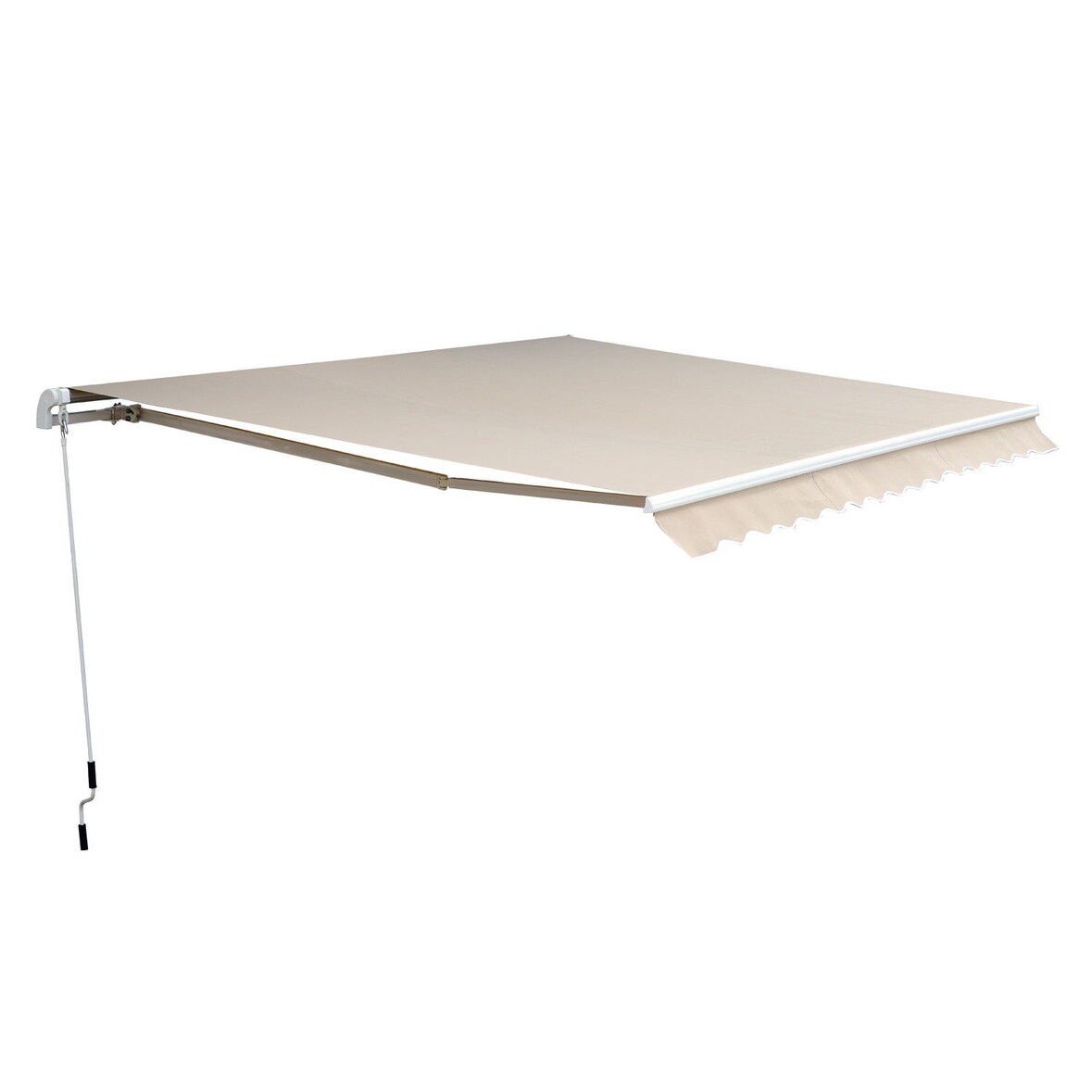 Outsunny - Gelenkarmmarkise - 450Lx300Wx0.12Hcm - Beige