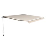 thumbnail of Outsunny - Gelenkarmmarkise - 450Lx300Wx0.12Hcm - Beige