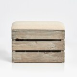 thumbnail of Sitztruhe m. Flascheneinteilung, Holz 40x20,5x29