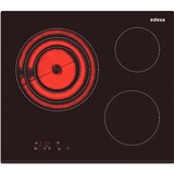 thumbnail of Vitrocerámica independiente radiantes Edesa EVT-6328 B /A 3 zonas cocción ancho 60 cm