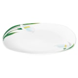 thumbnail of 6x White Calla Speiseteller Porzellan 6 Pers Platte groß floral Essteller Blume