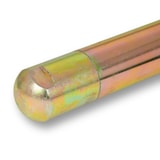 thumbnail of EBERTH Rüttelflasche Ersatzteil für Betonrüttler 45mm Durchmesser 6m Länge Stahlverstärkt Flexible Welle Wärmebehandelt 20kg