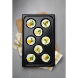 thumbnail of HENDI Blech mit Antihaftbeschichtung CONVECTOMAT EIERBLECH, GN 1/1, Schwarz, 530x325x(H)26mm