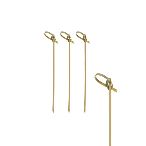 Papstar Fingerfood - Spieße 6 cm "Knoten", 15 x 40 Stück