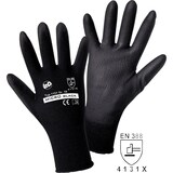 thumbnail of Leipold Doehle MICRO black Nylon-PU 1151-L Nylon Arbeitshandschuh Gr??e (Handschuhe): 9, L EN 388:20