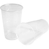 thumbnail of 50 Becher Plastikbecher Kunststoff klar transparent, 0,3l, PP