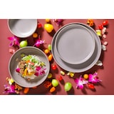 thumbnail of Palmer Sandy Loam Kombiservice, Steingut, Set aus 24 Teilen, für 6 Personen Gedeck, beige, sandfarben, matt, robust