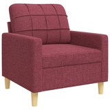 thumbnail of vidaXL 3-tlg. Sofagarnitur Weinrot Stoff