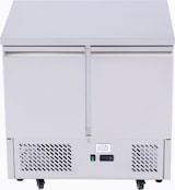 thumbnail of ICE-A-COOL 2 türiger Kühltisch mit Arbeitsplatte, Kapazität 169 L, automatische Abtaufunktion