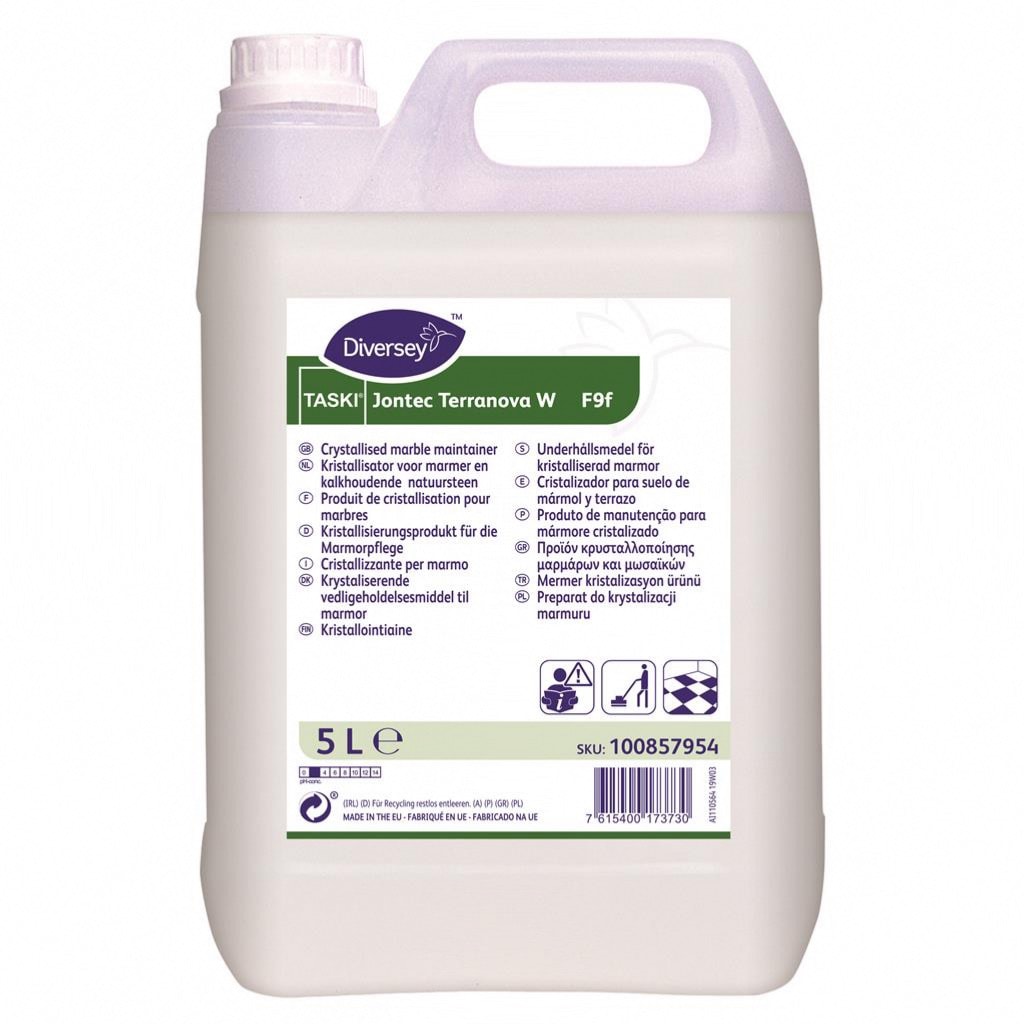 Cristalisant pour sol marbre terrazzo - TASKI JONTEC TERRANOVA W - Bidon 5l - DIVERSEY