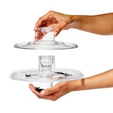 thumbnail of Essoreuse à salade en verre 26 cm -  Transparent / Cristal Rond Verre Oxo 26.00x26.00 cm