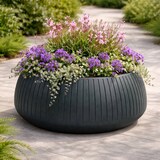 thumbnail of WellHome - Blumentopf aus Rotationsgeformtes Polyethylen 6L Ø40x20cm in farbe Graphit - Coro Bowl