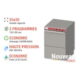 thumbnail of Lave-vaisselle professionnel Materiel Horeca panier 500x500 mm