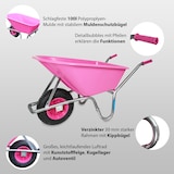 thumbnail of TRUTZHOLM Schubkarre ROSA/PINK PP100 l Tragkraft 250 kg