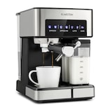 thumbnail of Arabica Comfort Siebträgermaschine 1350W 20 Bar 1,8l Touch-Bedienfeld Silber-Metallic