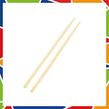 thumbnail of DayBays 200 Stk. Essstäbchen aus Bambus Stäbe 23cm (Chopsticks) Rot