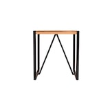 thumbnail of SIT Möbel Tisch 70 x 70 cm | Kufen-Gestell | Altholz mit Metall | bunt-schwarz | B 70 x T 70 x H 77 cm | 13914-98 | Serie FIUME