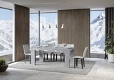 thumbnail of Ausziehbarer Tisch 90x180/284 cm Roxell Premium Cement