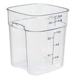thumbnail of Cambro CamSquare FreshPro® 17,2L Lebensmittelbehälter, 6 Stück im Karton - 18SFSPROCW135