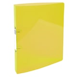 thumbnail of Exacompta  Cod. 54770E - Raccoglitore Iderama Ppl traslucido , etichetta sul dorso, 2 anelli tondi diam.30mm - 26,8x32cm col. ass.- Conf. da  10 pz.