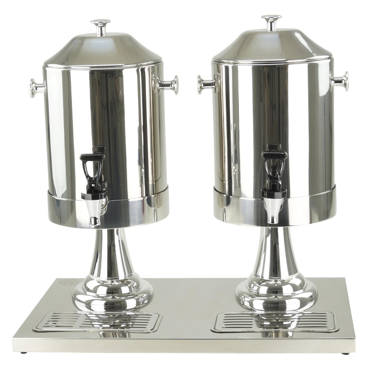 Dispensador de leche Gastro de 8 litros Dispensador de bebidas de acero inoxidable 2 x 8 litros