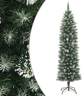 thumbnail of vidaXL Künstlicher Weihnachtsbaum mit Ständer Schlank 150 cm PVC