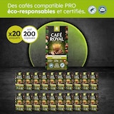 thumbnail of Café en Capsules Aluminium - Café Royal Pro | 200 Dosettes - Compatibles avec les Machines à café Nespresso®* Alu à usage Domestique - SAVEUR NOISETTE