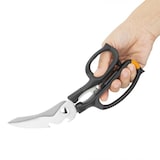 thumbnail of Ciseaux inox de cuisine multiusage PRO, poignées en polypropylène noir