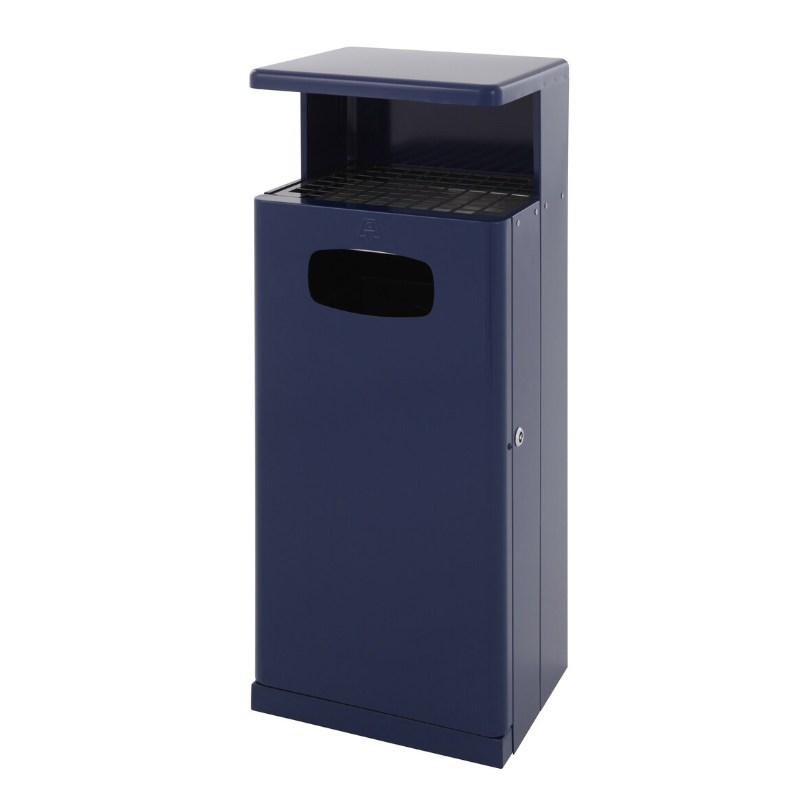 DutchDesign Buitenafvalbak met afdak - blauw