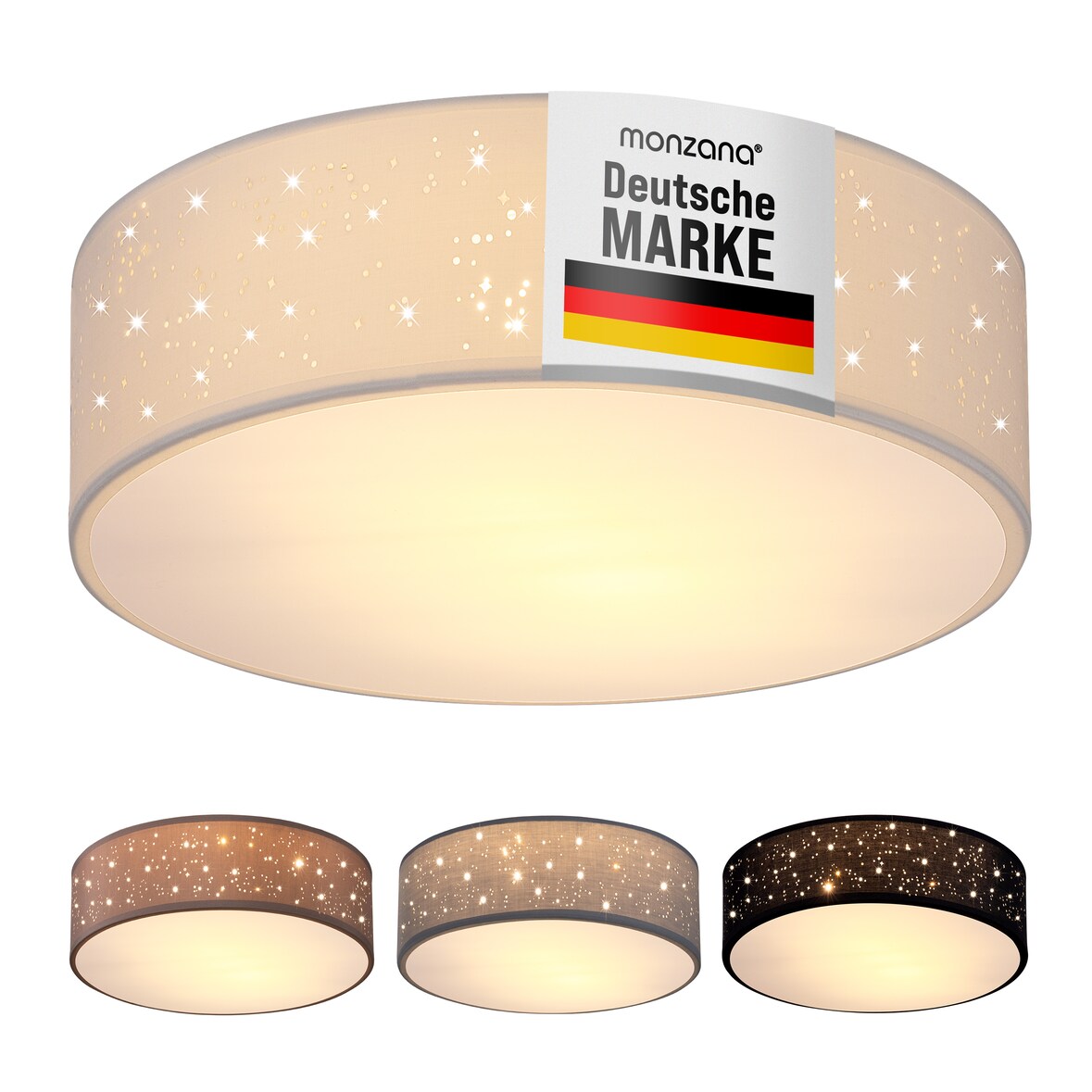 Deckenlampe Sternenhimmel 30cm weiß